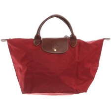 Longchamp Handtasche Rot Braun