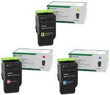 Lexmark 78C20x Original Toner Set Color farbe für CS 521 dn 622 de Kombipack