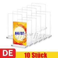 10 Stk A4/A5 Tischaufsteller
