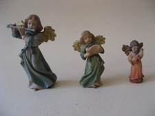 3  Engel musizierend -   Holz - Grödner Tal