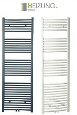 Badheizkörper Heizkörper Handtuchwärmer Handtuchtrockner anthrazit / weiss