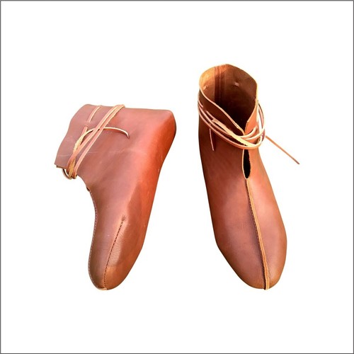 Wikinger leder schnürstiefel - leder,