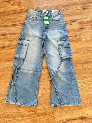 Damen baggy cargo jeans - damen,