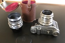 Altix Altissa  Analogkamera mit Carl Zeiss Tessar und zus. Meyer Telefogar.