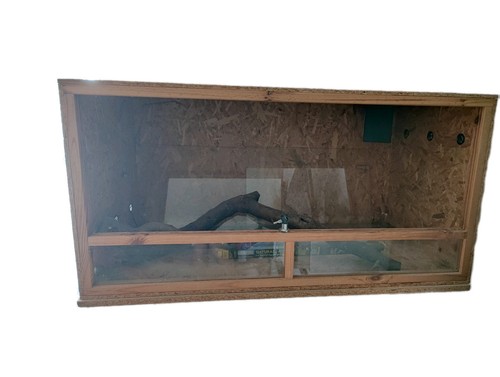 Holzterrarium 120x60x60 mit - holzterrarium,