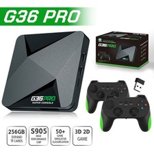 256GB G36PRO,Retrowave Retro Gaming Box 4K TV Box Game Console / Konsole 99000+