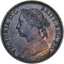 1891 Farthing - Victoria