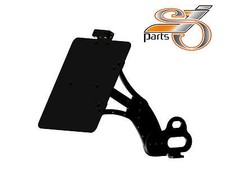 Harley Sportster Kennzeichenhalter seitlich einstellbar, Bj.91-03 + Beleuchtung