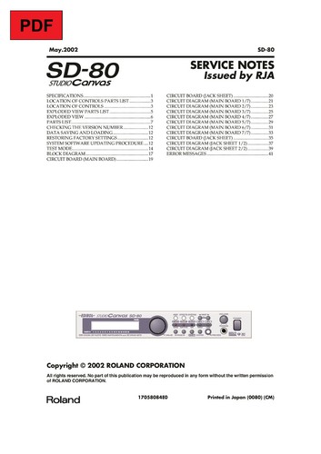 Roland edirol studio - edirol, sd-80
