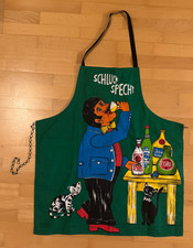 Humor Grillschürze Herren Schürze Kochschürze Schluckspecht 60er 70er