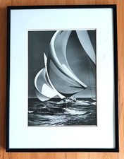 Bilderrahmen ca. 30 x 40 cm, Echtglas mit Passepartouts! Bild: Rosenfeld