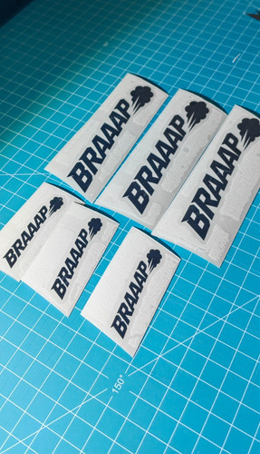 Braaap sticker aufkleber - braaap,