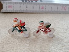 DDR 2 Radfahrer Figur H0 1:87