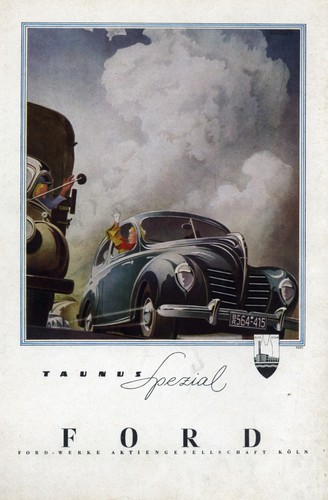 Ford taunus spezial werbung - ford,