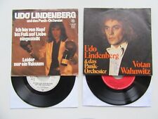 2 Promo Muster Singles Udo Lindenberg Votan Wahnwitz Ich bin von Kopf bis Fuß