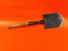 DDR NVA MDI Spaten klappbar Klappspaten Feldspaten Deko