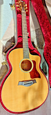 Taylor 214ce-K DLX Hawaiian Koa Acoustic-Electric Guitar, fast nie benutzt