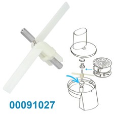 Durchlaufschnitzler Ersatz für Bosch 00091027 MUM4 MUM8 MUZ8DS1 MUZ4DS2 MUZ4DS3