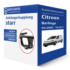 G.D.W. Anhängerkupplung starr