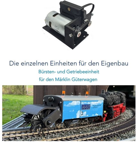 Bürstenwagen spur bausatz - bürstenwagen,
