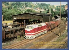 Diesel-Lok BR 119 mit Güterzug