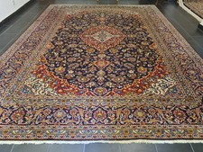 Handgeknüpfter Orientteppich Keshan Palast Teppich 410x306cm