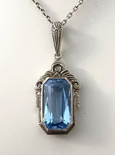 Anhänger Silber Art Deco