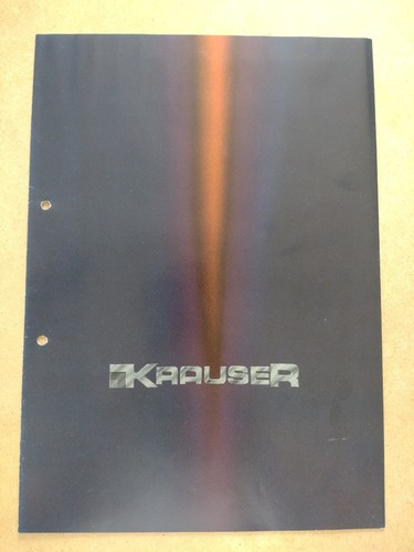 Krauser prospekt gelocht - krauser, k
