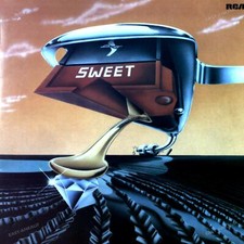Sweet - Off The Record LP + Poster (VG+/VG+) '