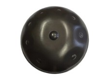 440 Hz 10/12 Noten Hand Pan Drums D-Moll Stahlzungentrommel mit weicher Tasche