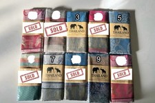 Thailand Schal 100% Seide und