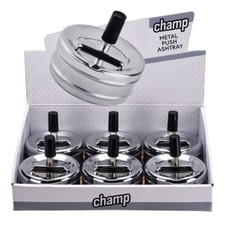 6 x Drehaschenbecher