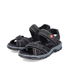 Rieker Damen Trekkingsandalen schwarz