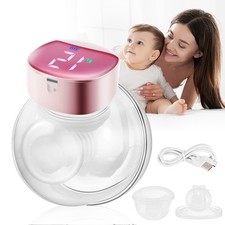 Elektrische Doppel Milchpumpe 4 Modi Ernährung Abpumpen flexibles Muttermilch