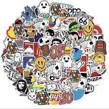 100 Coole Marken Sticker Set