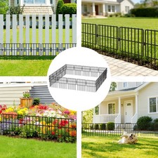 25tlg Gartenzaun Teichzaun