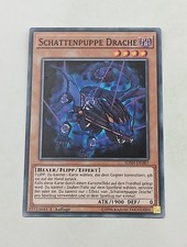 Yu-Gi-Oh Einzelkarte Schattenpuppe Drache bespielt