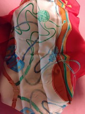 Tolles Seidentuch Herbst  90 x 90 cm 