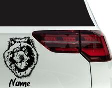 Aufkleber Hund Chow Chow für Auto, Wohnwagen, Wohnmobil