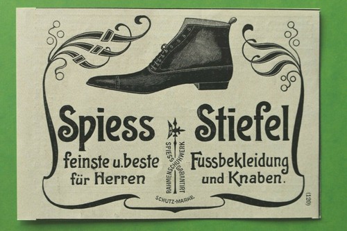 Wizc reklame stiefel - reklame, schuhe