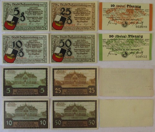Banknoten notgeld stadt - notgeld,
