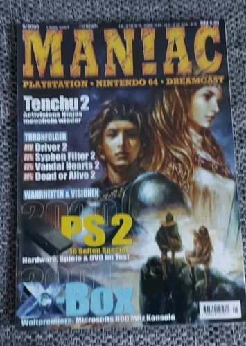 Maniac 2000 heft - maniac, magazin
