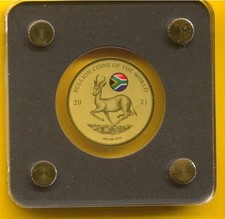 Tchad 3000 Francs Gold 999/1000  Spingbock  1/500oz   (9283)