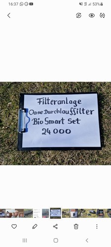 Filteranlage teich oase - filteranlage,