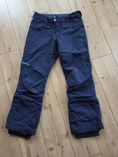 Mammut Skihose Gr. L Pants Schneehose Damen blau 40 Skifahren Unisex 