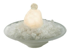 Kugel Berg Kristall Brunnen