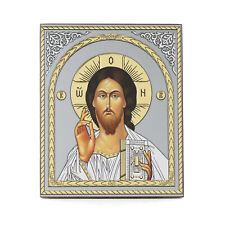 Jesus Christus Holz Ikone 10x12cm christlich orthodox 11348