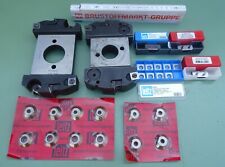 2 LEITZ Falzmesserkopf 30x30/40 mm HM Falzfräser Fräskopf Falzkopf Fügefräser 25