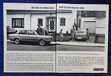 Fiat 132 und 126 Bambino, originale Werbung aus 1979