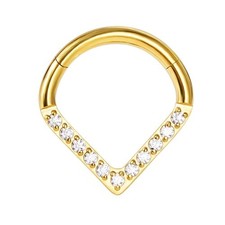 Titan Septum Piercing Clicker